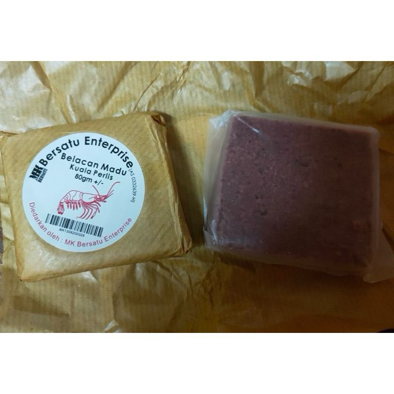 Belacan Madu Kuala Perlis BME 100g Asli Original Shrimp Paste Fresh 虾酱 新鲜(Halal)