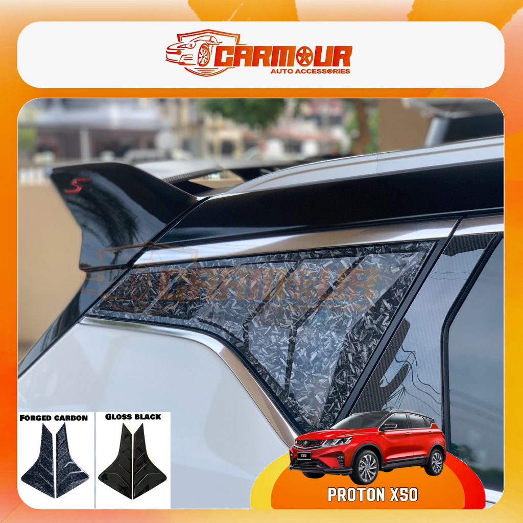 NEW ARRIVALProton X50 Mustang Window Cover Rear Window Cover Side Louver Cover