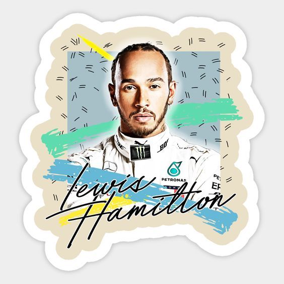 Lewis Hamilton Stickers v1