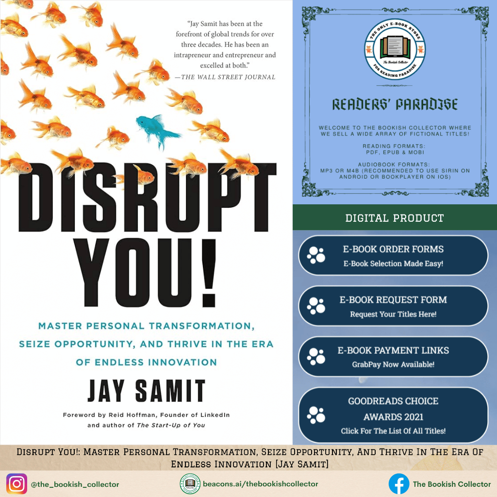 Disrupt You!: Master Personal Transformation, Seize Opportunity, And Thrive In The Era Of Endless Innovation [Jay Samit]