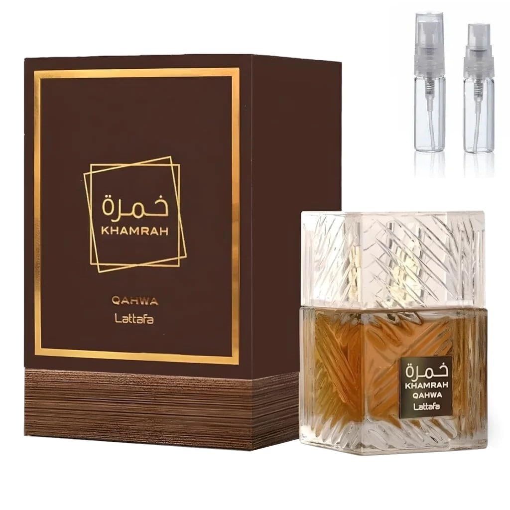 2ML ARABIC PERFUMES BY LATTAFA AND ARD ALZAAFARAN EDP ( YARA , AMEERAAT AL ARAB , KHAMRA, RAVE NOW , RAMZ LATAFA)