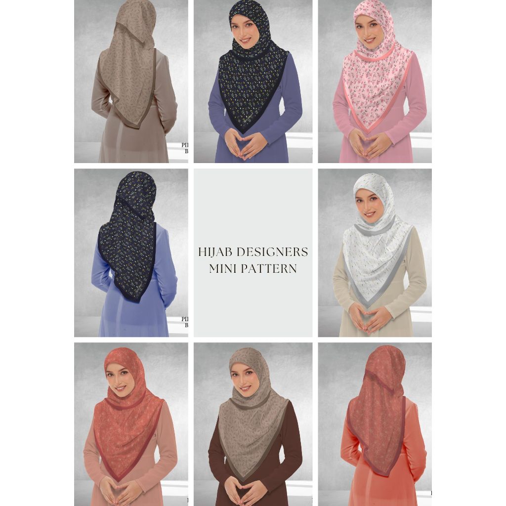 [Ryana Matte Silk Premium] PrintDesign.id Floral Sakura Hibiscus Mini Patern Part 7 bidang 40, 45, 48, 50, 53, 55, 58 Ba