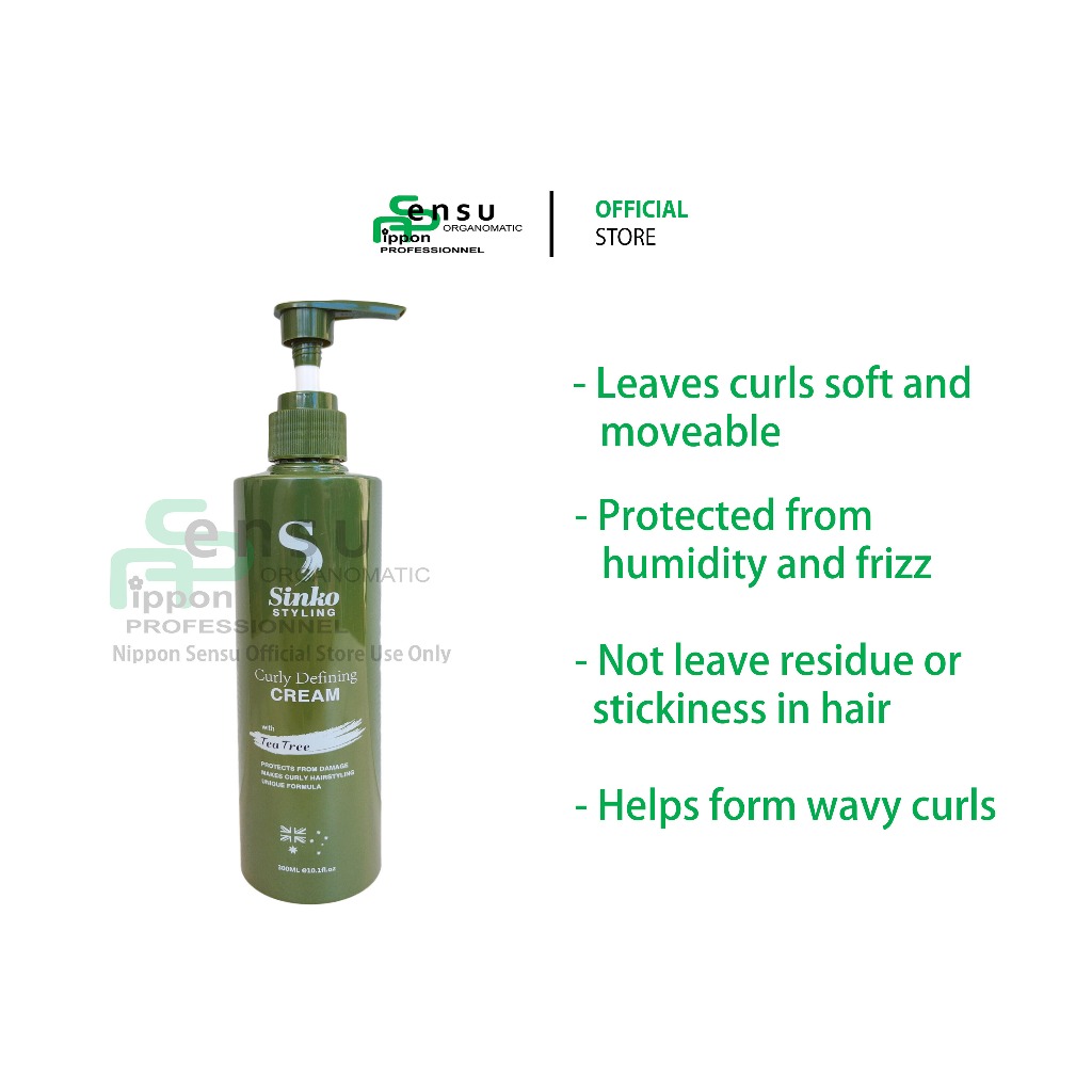 Sinko Curly Hair Cream 300ml (Product of Australia)