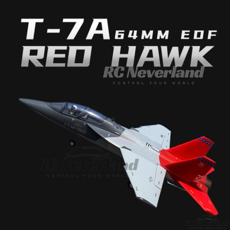 XFly T-7A Red Hawk 64mm EDF Jet PNP 4S rc plane remote control aircraft kapal plane hobby