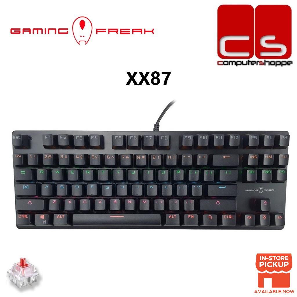 Gaming Freak GT XX87 Mechanical Gaming Keyboard - Red Switch