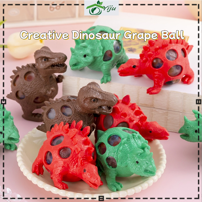 [stock] Mainan Dinosaur Lembut Mainan Perah Lembut Soft Toys Mainan Dinasour Mainan Imaginasi Toys Children Mainan Perah