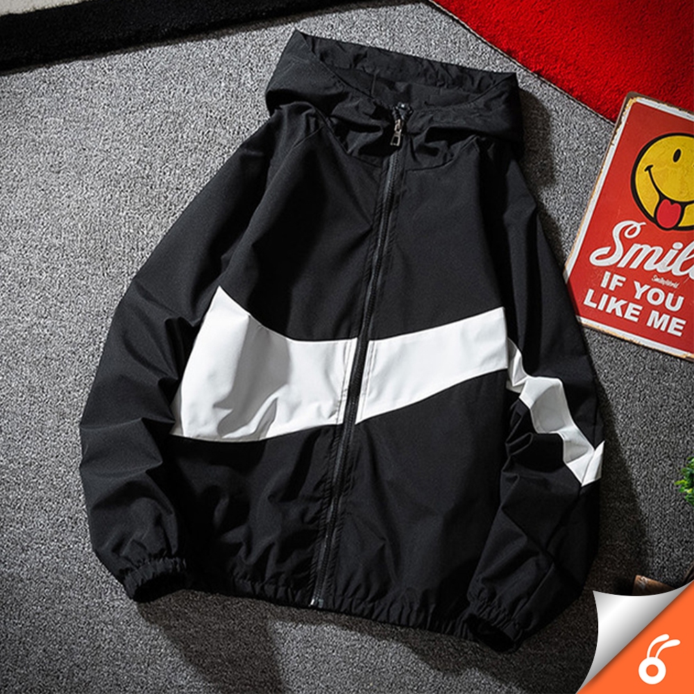 0396 HENRY Unisex Jacket Couple men women plus size sports sunscreen jacket windbreaker jaket sukan lelaki muslimah