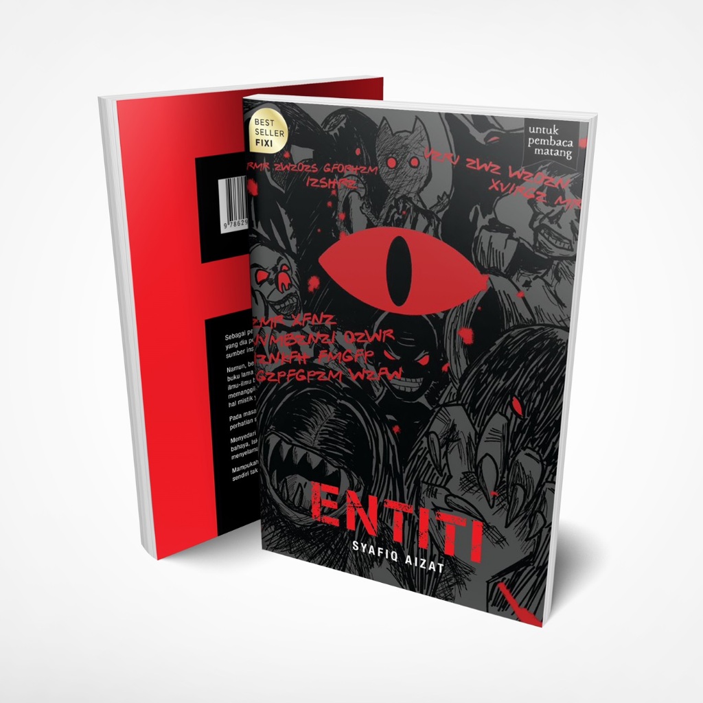 Buku Fixi Bestseller Novel Entiti Syafiq Aizat (Edisi 2024)