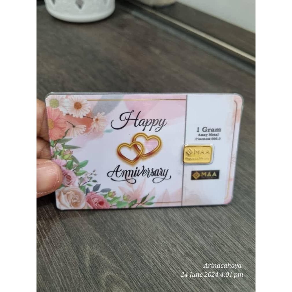 [ SPECIAL EDITION ] 1 gram GoldBar 999.9 @ 24K