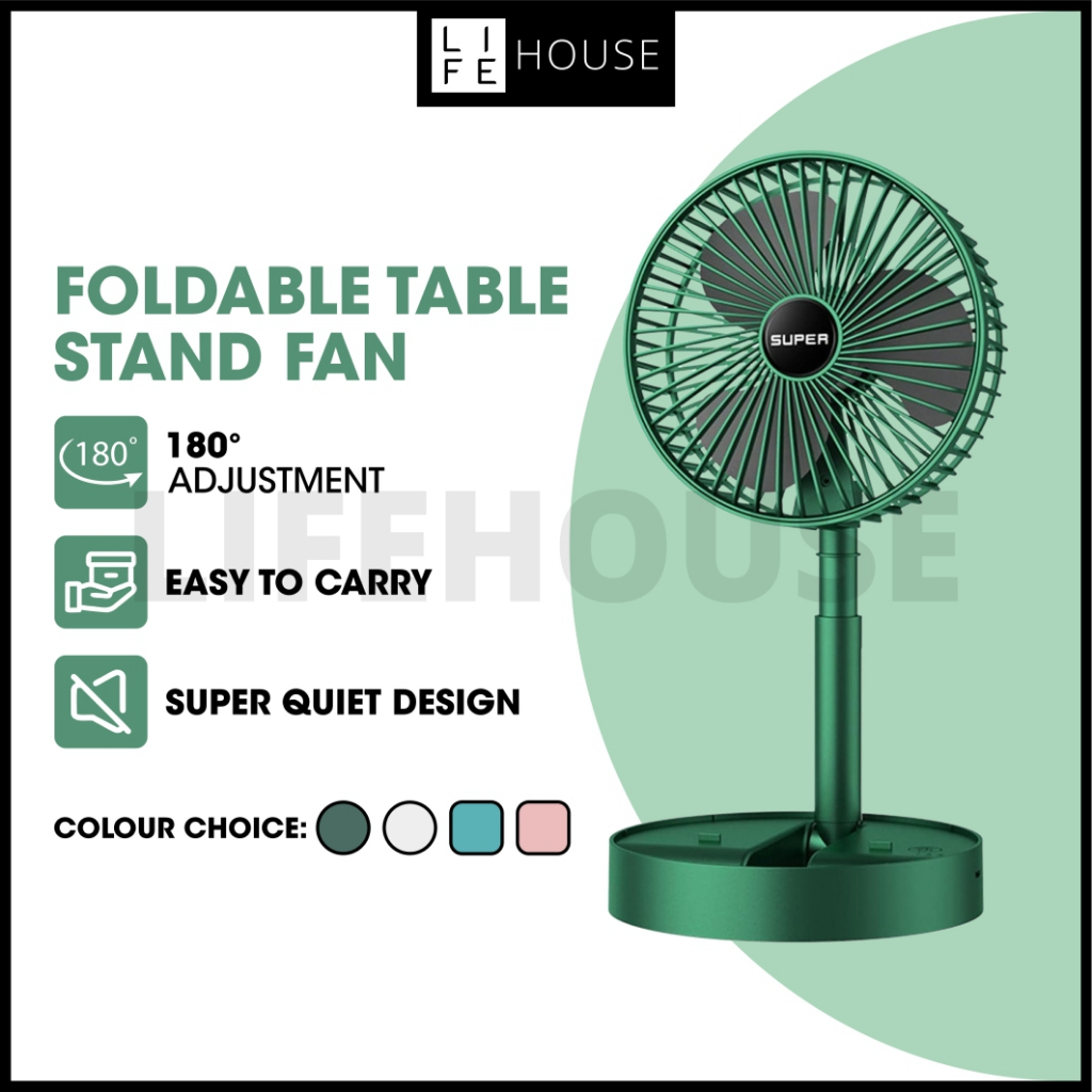 USB Fan Rechargeable Portable Fan USB Table Fan Kipas Rechargeable Kipas Mini Table Fan Portable Table Fan Small Cooling