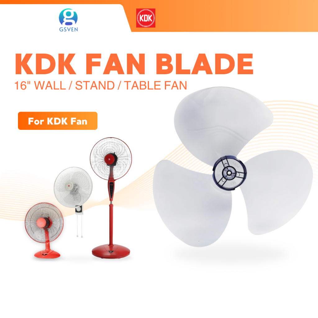 KDK Kipas Bilah (16"/40cm) For Table Fan Wall Fan Stand Fan Blades only