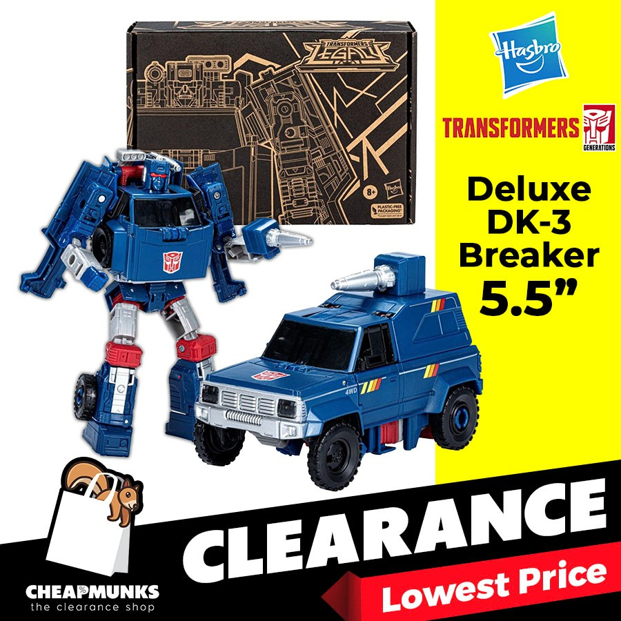 Transformers Generations Selects DK-3 Breaker, Legacy Deluxe Class Collector Figure, 5.5-inch Original Hasbro product