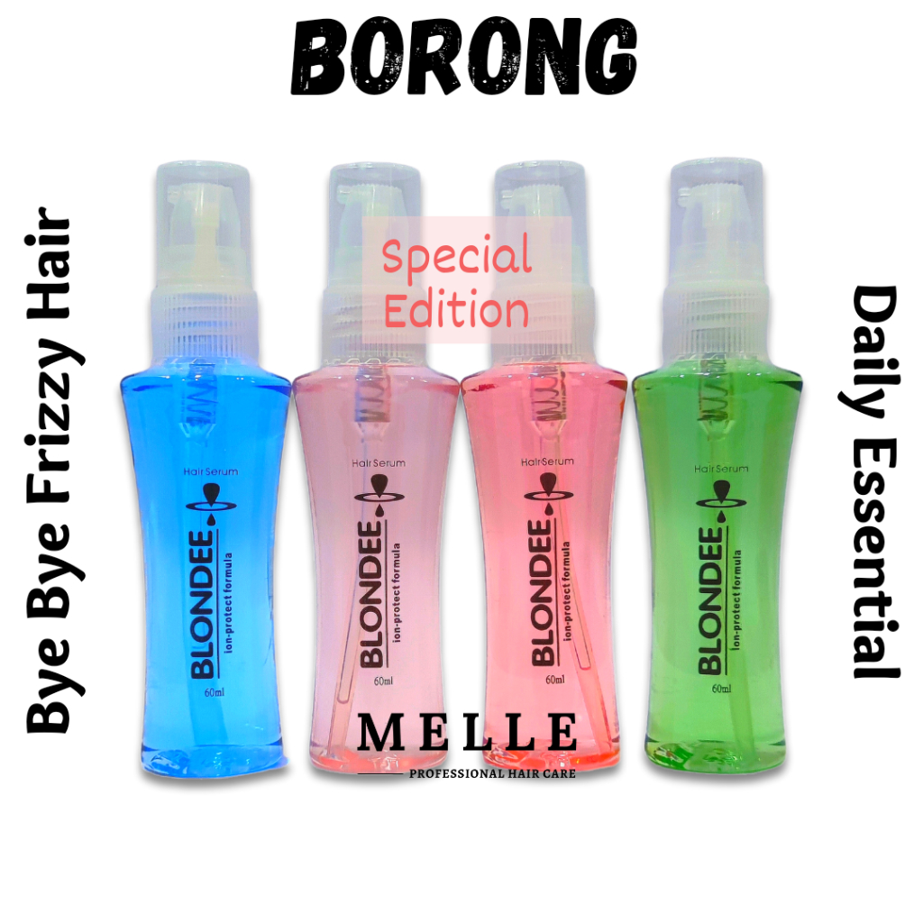 Blondee Serum Rambut 100% ORIGINAL Blondee Hair Serum Serum Rambut/Minyak Rambut Hair Oil Hair Tonic leave-in keratin