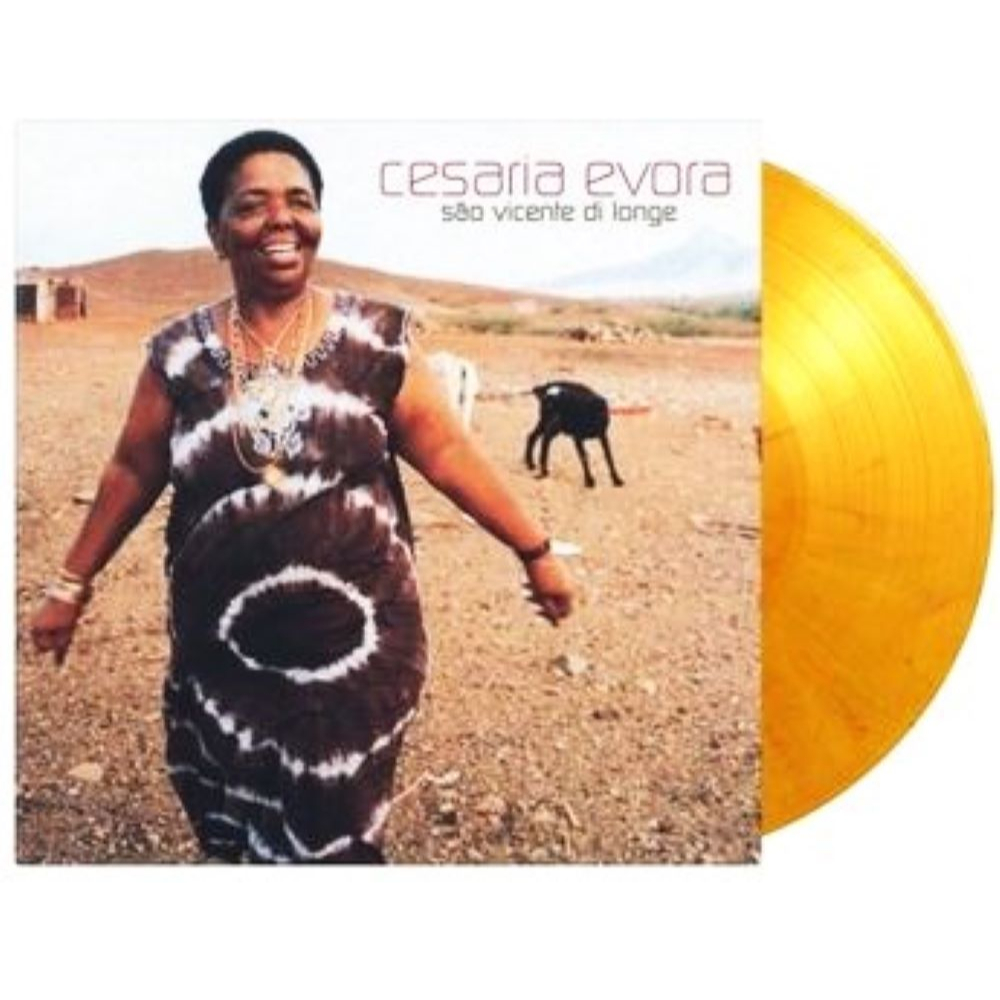 Cesaria Evora - Sao Vicente Di Longe ( Limited Edition ORANGE and BLACK 180g Audiophile Vinyl ) ( 2 LP )