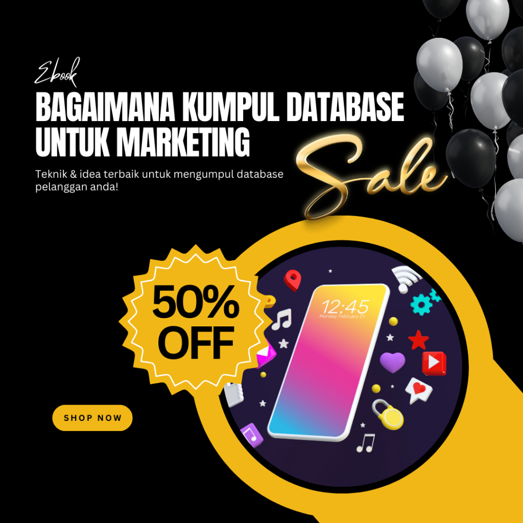 Idea kumpul database untuk marketing / strategi kumpul database customer