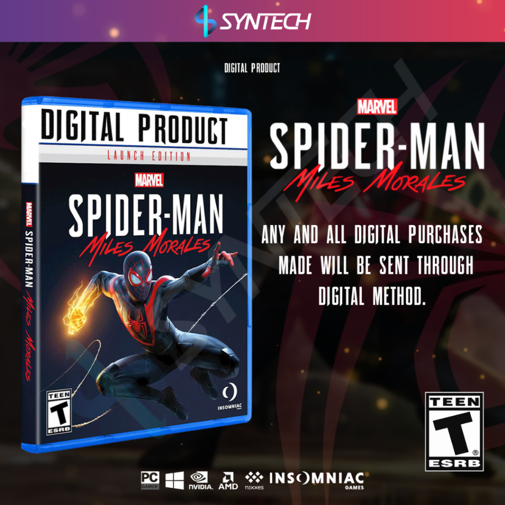 [Offline PC] Marvel's Spider Man Miles Morales DLC +Game ( Digital Download )