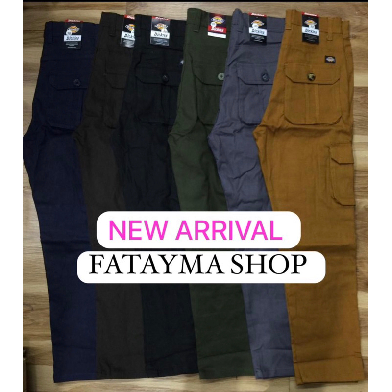 Cargo Pants Men Cutting Straight Cut Regular Fit[28-40]Seluar Kerja Lelaki/Wanita Kargo Six Pocket Seluar Slack Panjang