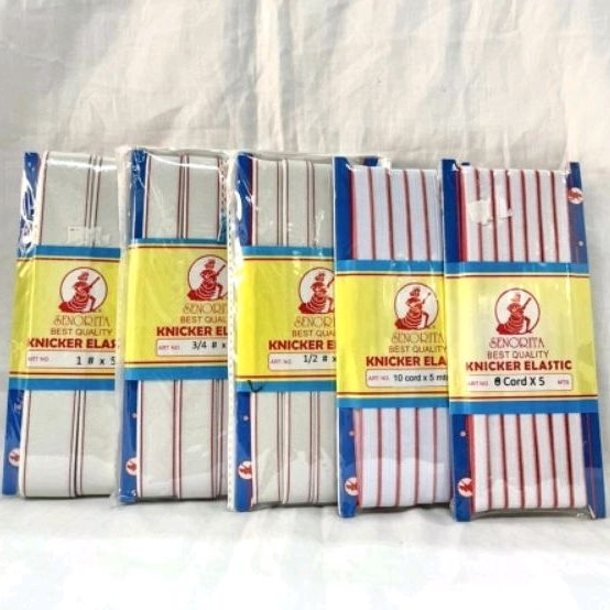 Knicker Elastic Senorita /Getah kain Getah pinggang Quality Elastic/Getah Kain/Elastic/Elastik