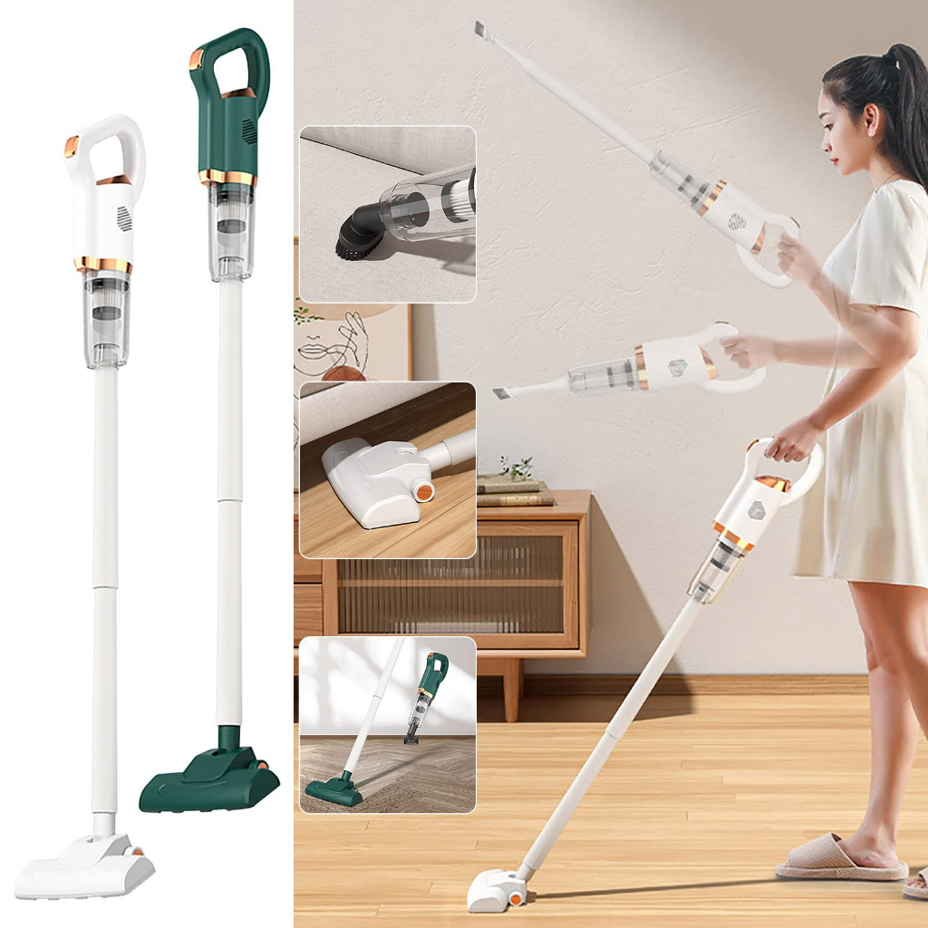 Swiss Thomas Cordless Vacuum Cleaner With Mop Pad Rechargeable Handheld Car Household Vacuum Cleaner, Vacum Rumah