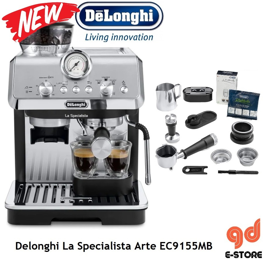 Delonghi EC9155MB La Specialista Arte - Pump Espresso Coffee Machines EC9155.MB