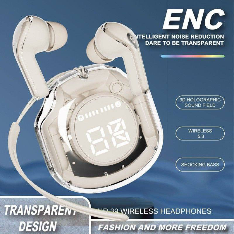 ENC SMALLICE CUBES WIRELESS HEADSET 运动耳机 MODEL : AIR39 ✅IPX 6 防水 ✅BLUETOOTH 5.3 ✅3D HOLOGRAPHIC SOUND FIELD