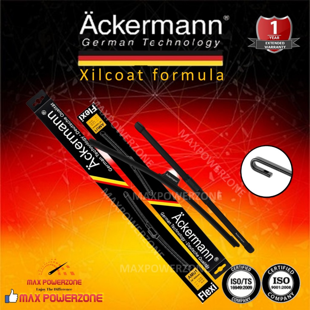 MaxPowerzone Äckermann® coating wiper kereta Perodua Proton Toyota Honda wiper silikon wiper diskaun wiper permium