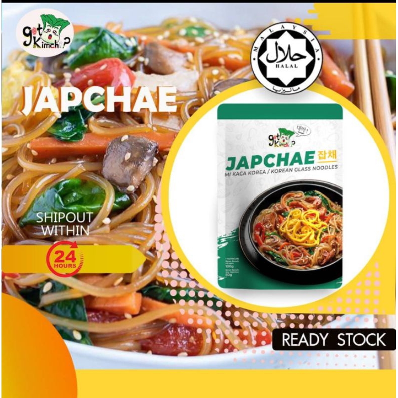 SET JAPCHAE HALAL GOT KIMCHI ( Glass noodles + Japchae