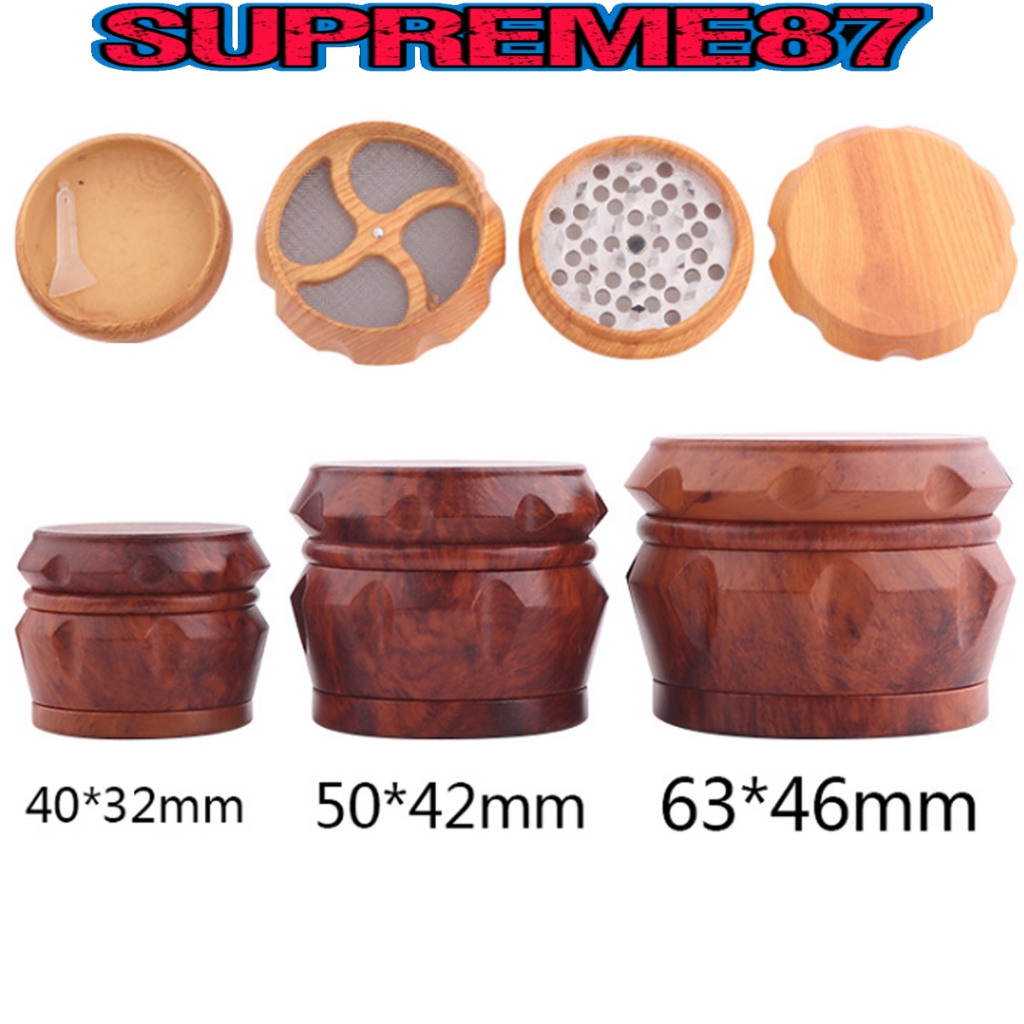 Wood Effect Grinder  4 Layers