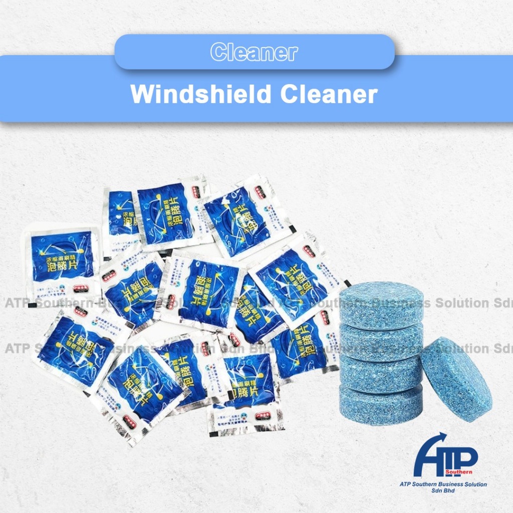 [1Pcs] Car Windshield Cleaner Glass Concentrated Washer Tablets Window Wiper Glass Mirror Cleaning Agent