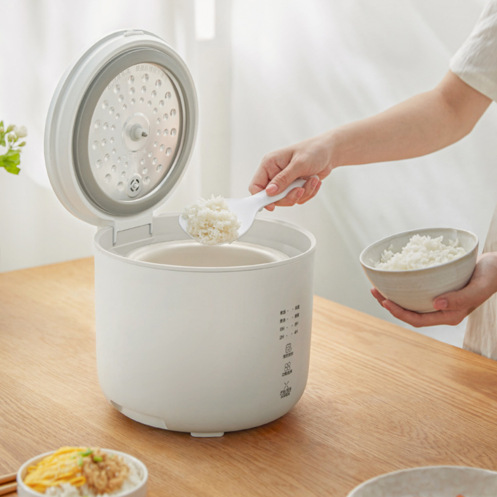 Olayks Smart Rice Cooker 2L 400W 8H Reservation Non Stick Pot Multifunction Mini Rice Cooker Periuk Nasi Elektrik 智能电饭煲