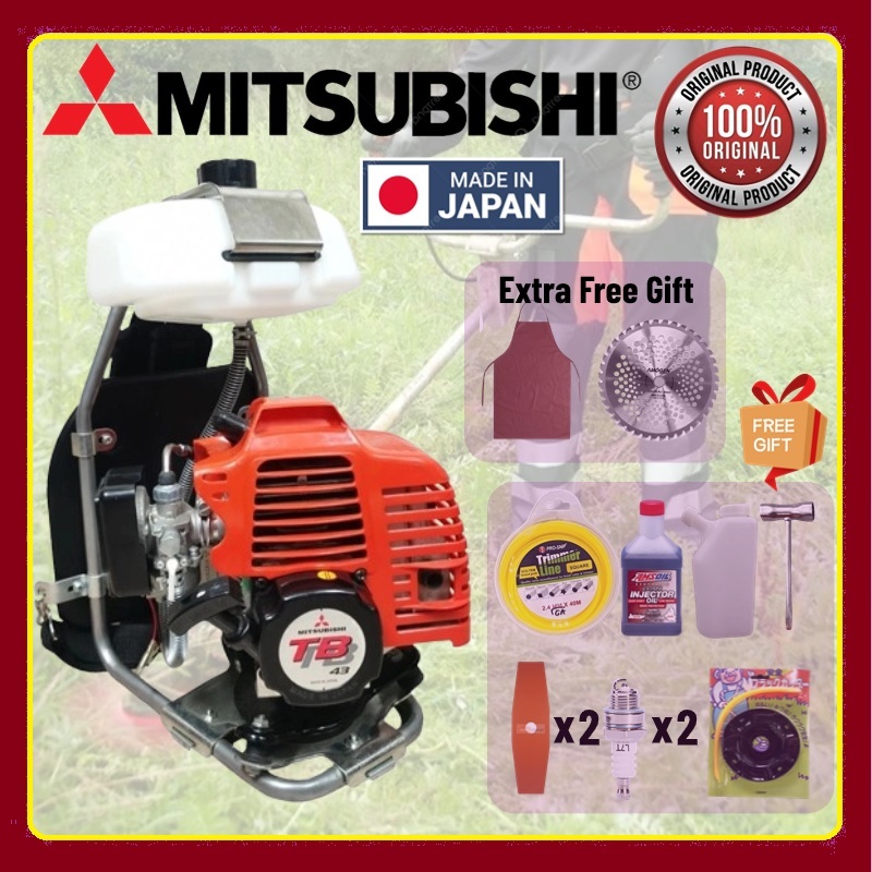 KAZANAWA BRUSH CUTTER TB33 C/W STD ACCS / MESIN RUMPUT / GRASS CUTTER / MESIN POTONG RUMPUT 100% ORIGINAL