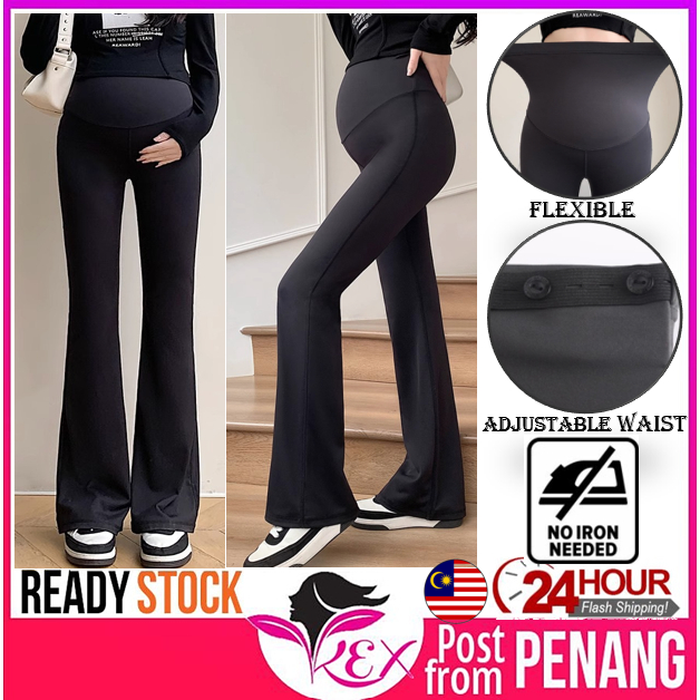 [P14] READY STOCK PENANG Pregnant Pants, Maternity Pants, Seluar Mengandung, Slim Leggings