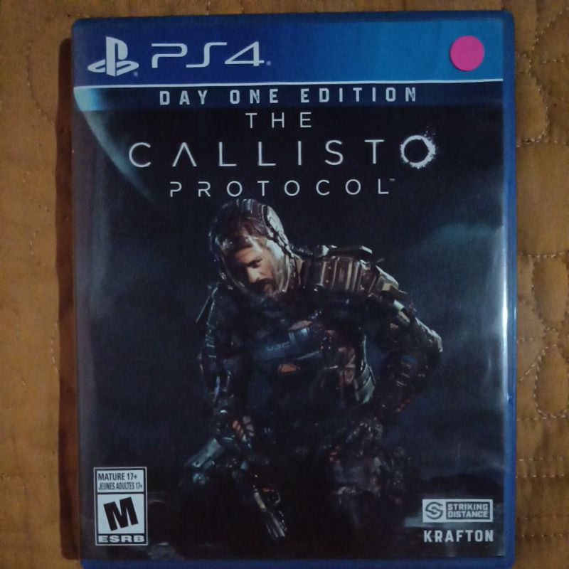 The callisto protocol + day one edition Rall ps4 used FREE SHIPPING UP TO RM20