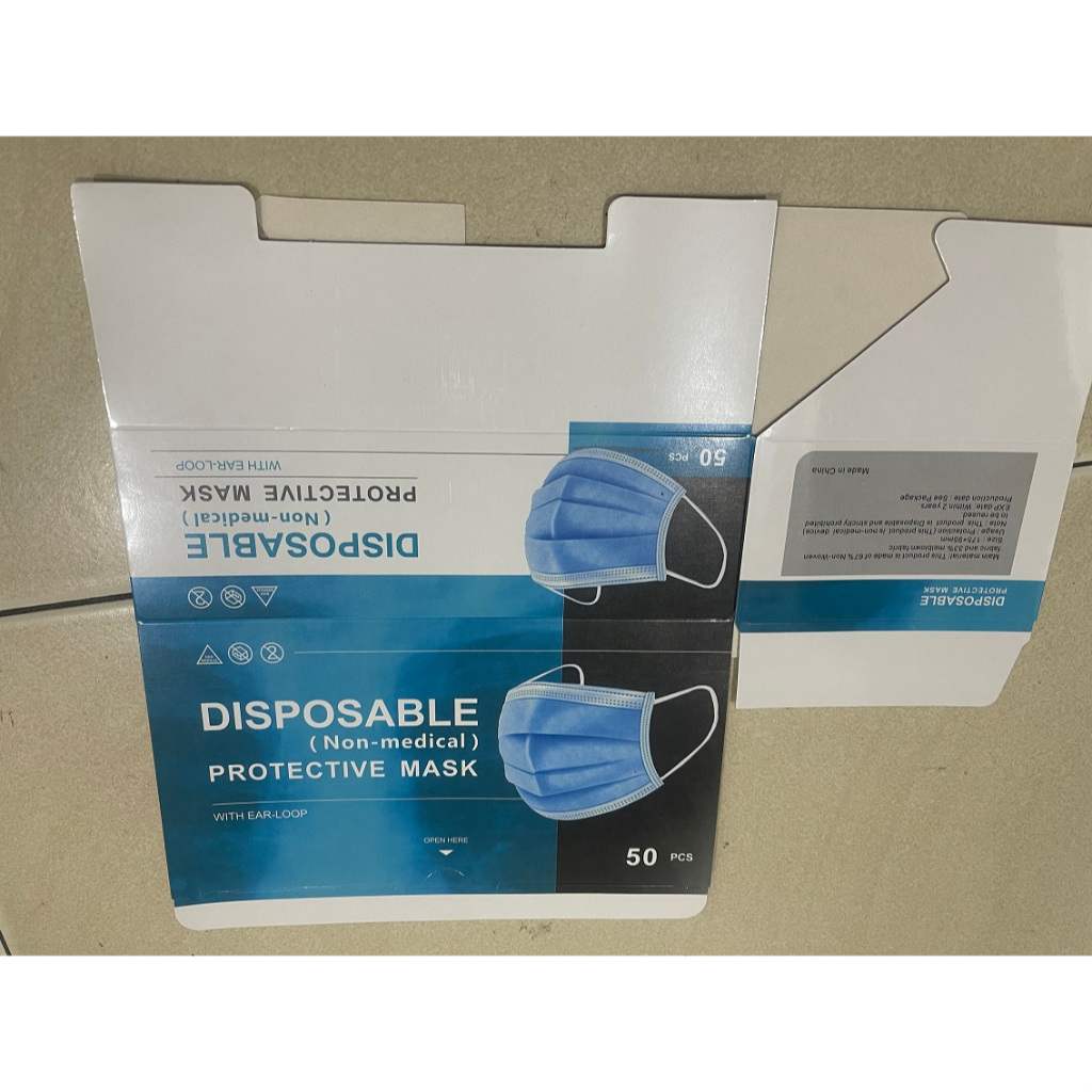 [Ready Stock] Face Mask 3ply 1 carton 60box /Topeng Muka 1 karton /三层民用口罩 1箱 60盒