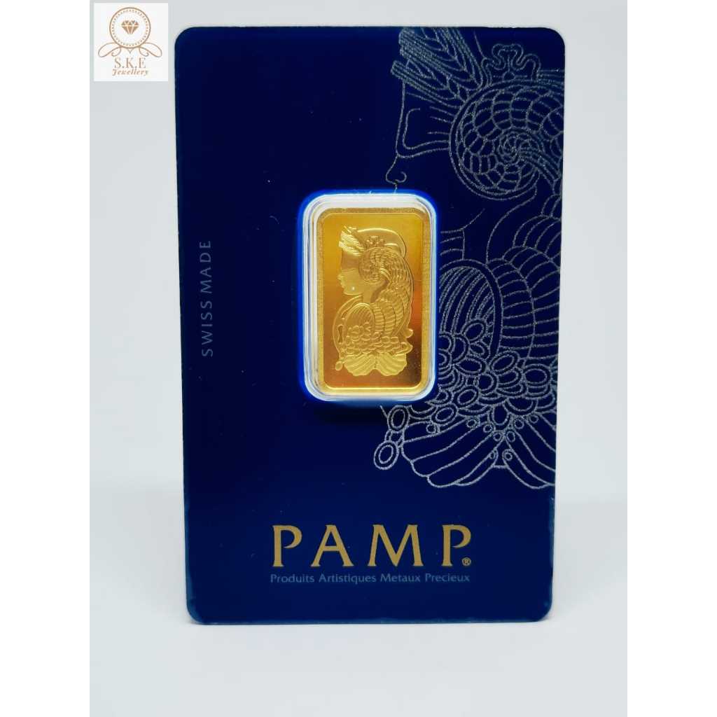 PAMP SUISSE Gold Bar 999.9 LADY FORTUNA