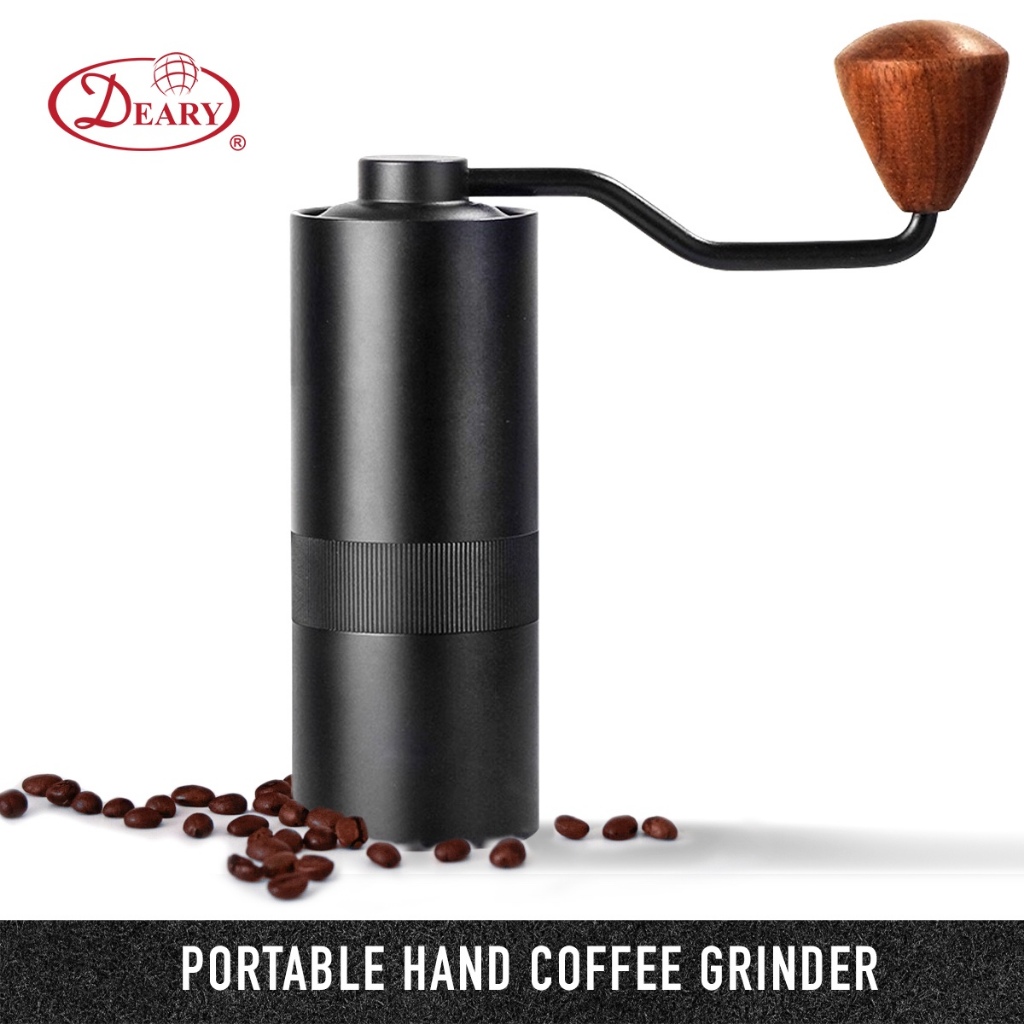 Deary Adjustable Coarse To Fine Manual Stainless Steel Coffee Grinder 手动咖啡磨豆机