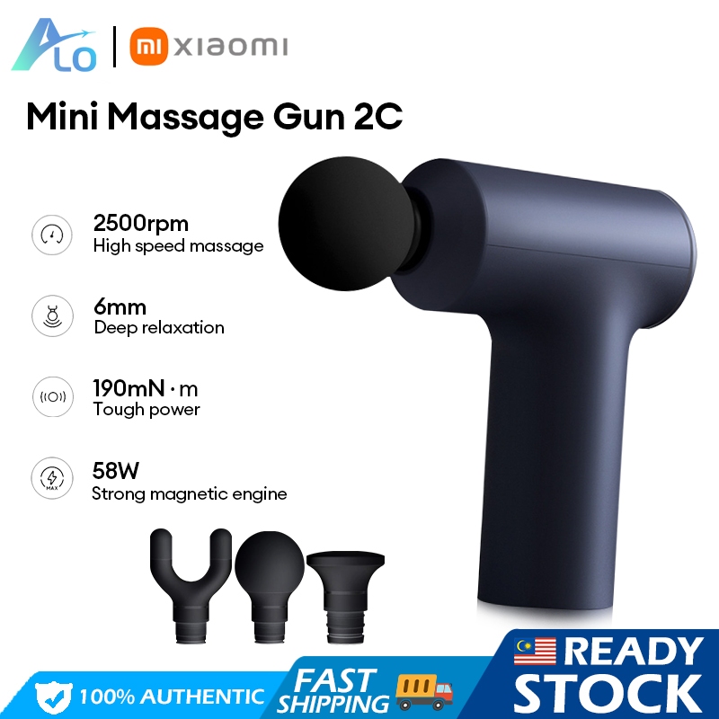 Xiaomi Mijia Mini Massage Gun 2C Electric Muscle Fascia Relax Massager Pain Relief Fitness Fascial Gun Massage Vibrators