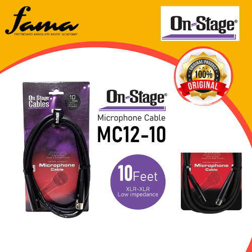 [FAMA]On-Stage Gear MC12-10 10ft Microphone Cable