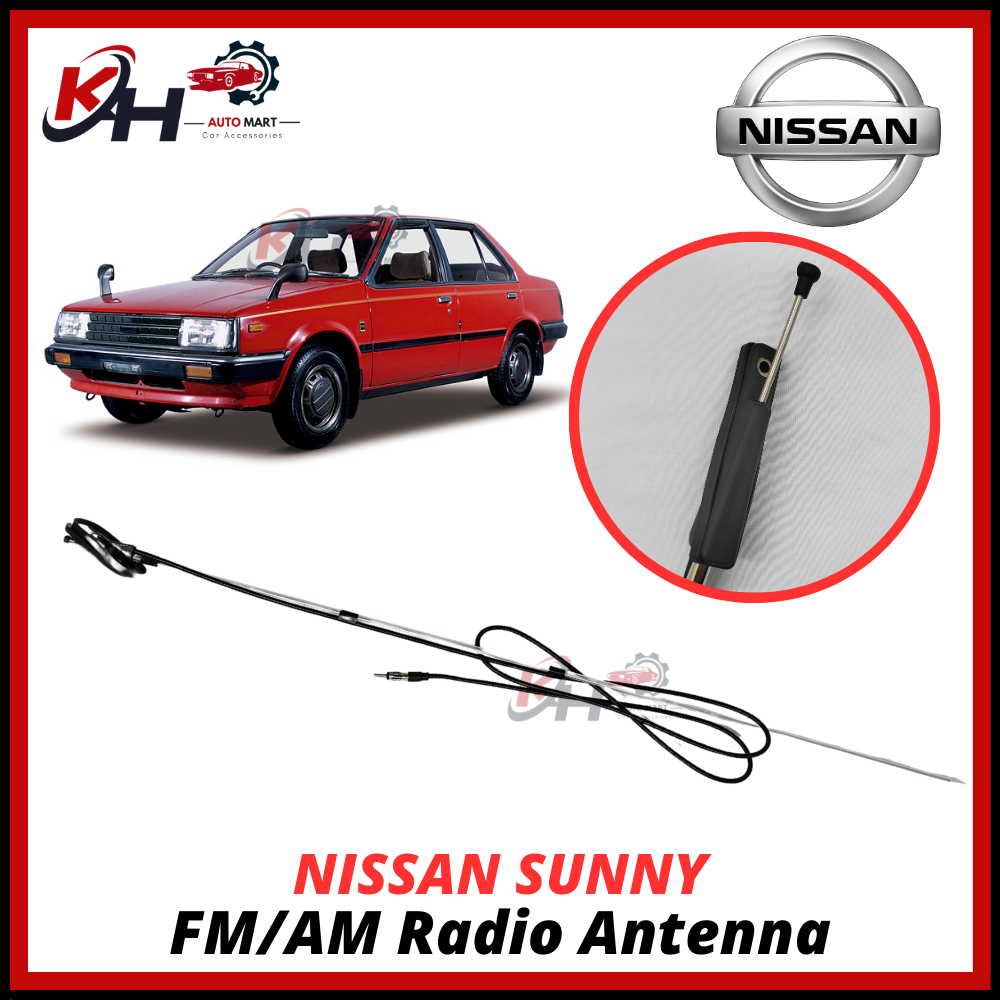 4.25 inch Noir Antenne Mât Puissance Am/Fm pour Nissan Frontier 1998-2022 Neuf e