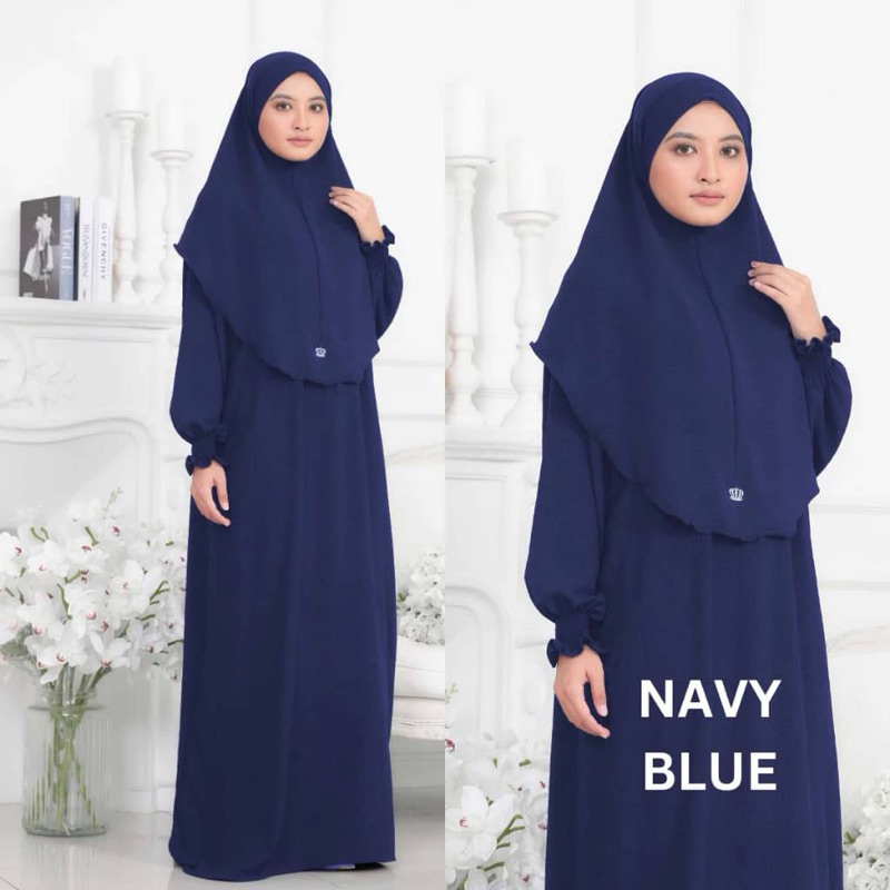 DRESS MADINAH PERCUMA TUDUNG KHIMAR reday stock