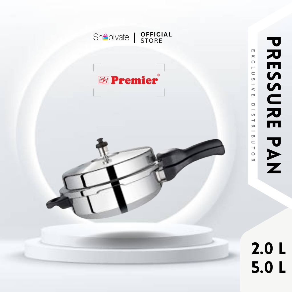 Premier Aluminium NETRAA DELUXE Pressure Pan 2.0L / 3.0L