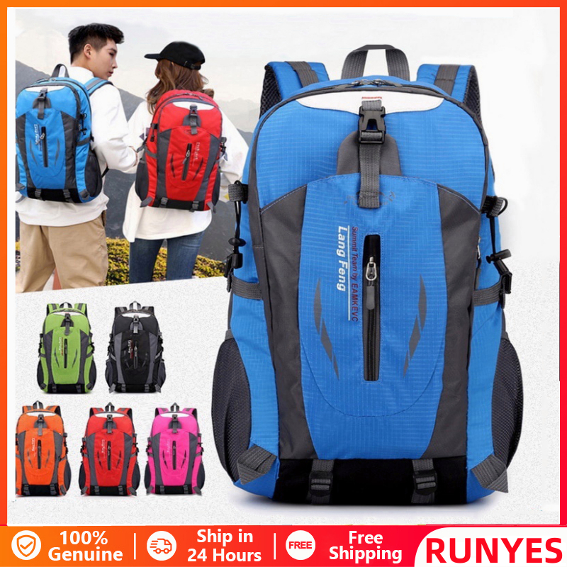 40L travel bag Waterproof Outdoor Backpack Hiking beg Sports Daypack Bag beg travel Shoulder Bag