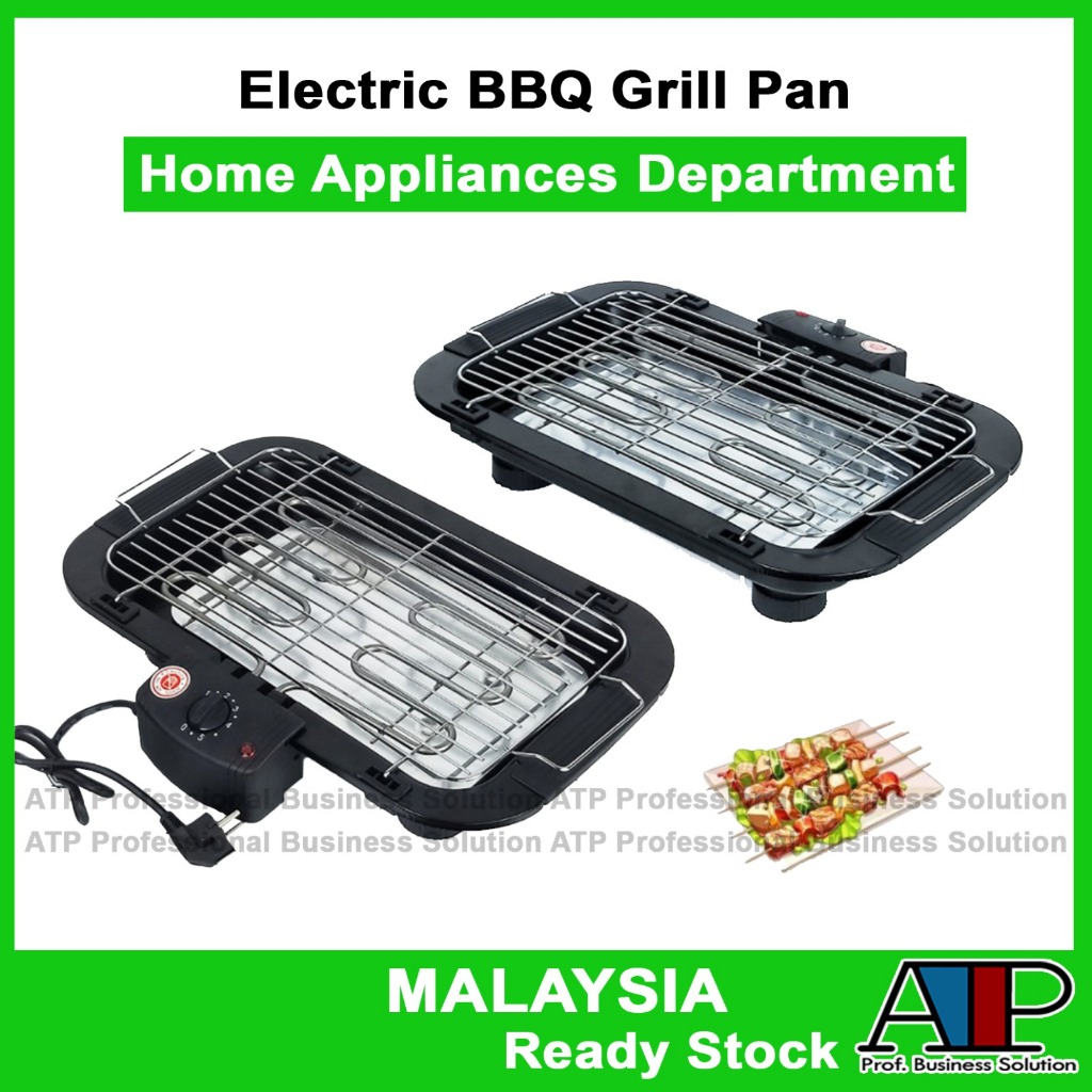 Outdoor🏕️ Electric BBQ Grill Pan Barbecue Grill Pan Electric Smokeless Grill Barbeque Korean Pan Teppanyaki Camping