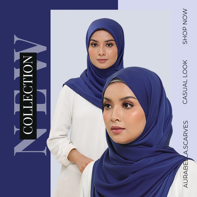 BAWAL & SHAWL EYELASH IN DARK BLUE