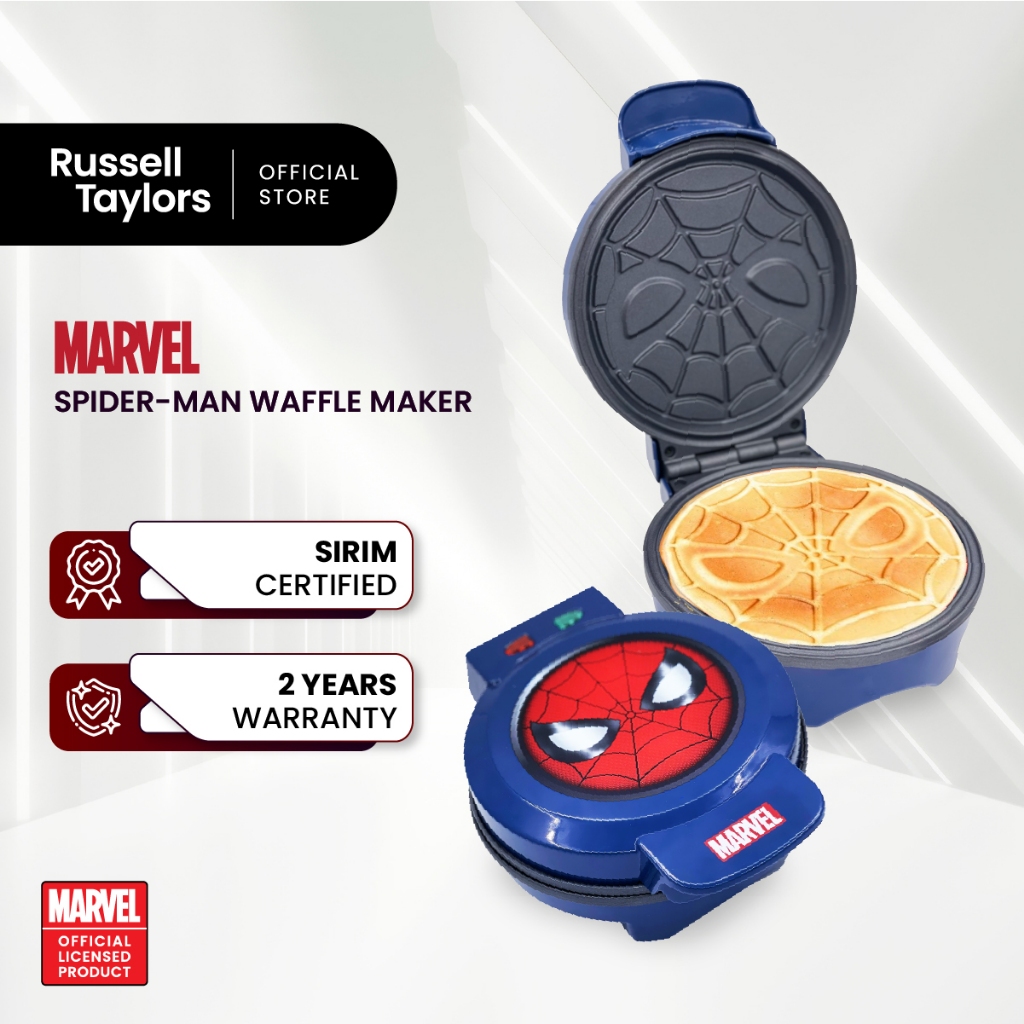 Russell Taylors x Marvel Spider-Man Waffle Maker MW-25S