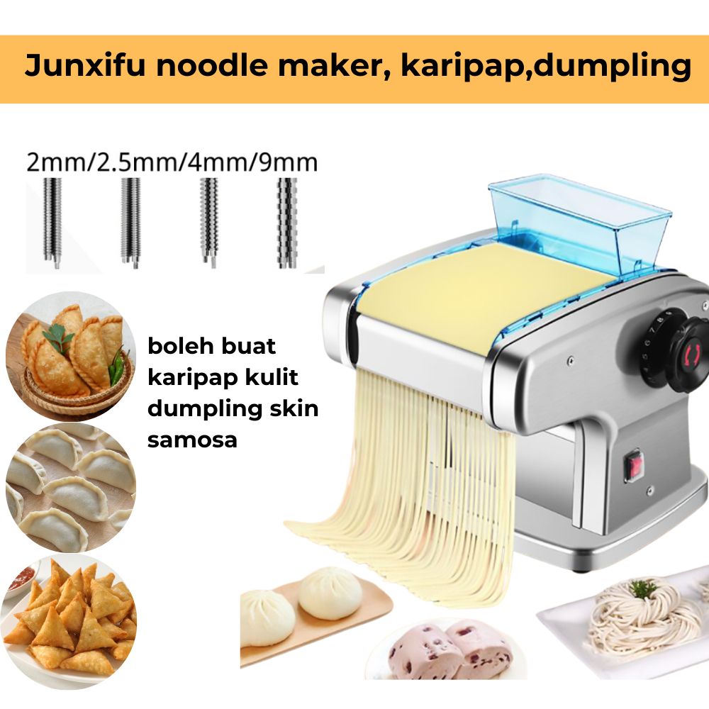 Electric Noodle Machine Noodle Maker karipap maker Machine Household Machine俊媳妇家用压面机