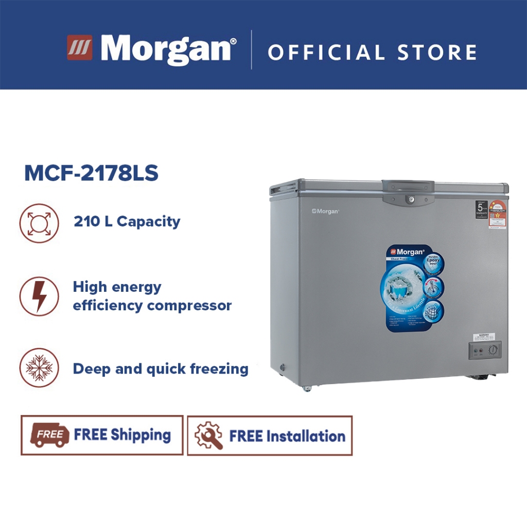 Morgan MCF-2178LS Chest Freezer (210L)