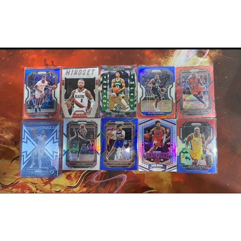 PANINI NBA CARD 10 CARD LOT SET (6)