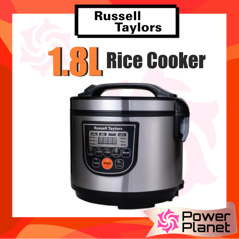 Russell Taylors Rice Cooker 1.8L ERC-30 Digital ERC30 / Tefal 2.0L Rice Cooker RK3634 2L Everforce (11cups) Easy-to-use