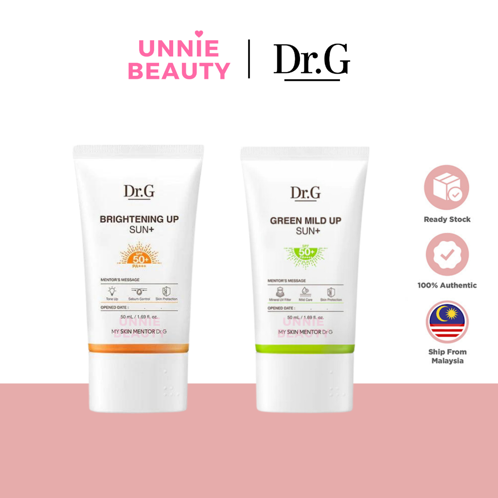 Dr.G Sunscreen Green Mild Up Sun Plus / Brightening Up Sun Plus 50ml Sun Protection Uv Protection Dr.G 修复防晒霜 护肤 美白